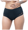 SochGreen Organic Brief Period Panty Black Small thumbnail