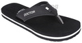 Doctor Extra Soft D24 Orthopaedic | Diabetic | Comfortable | MCR | Flip-Flop for Men Black 7 thumbnail