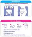 Clovia Pant Style Sanitary Pads (2 Each) L-XL thumbnail