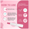 Recombigen Clear Response Plus Mid-Stream Pregnancy Test Kit thumbnail