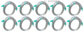 Lifeline Oxygen Delivery Nasal Cannula Set for Adults, Universal Connector, Soft Touch Tubing, Adjustable Ring thumbnail