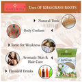 Darshini Khusgrass Root / Vetiver Root / Khus Root / Vetiveria Zizanioides Powder thumbnail