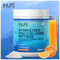 Inlife Hydrolyzed Fish Collagen Peptides Enhanced with Vitamin C, E, Biotin & Hyaluronic Acid Orange thumbnail