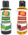 Khadi Pure Combo Pack of Herbal Pure Amla Hair Oil & Herbal Balsam Hair Oil (210ml Each) thumbnail