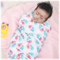 Polka Tots Muslin Cotton Swaddles Tiny Town & Little Feet White thumbnail