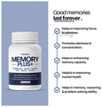 Cureayu Memory Plus Capsule| Made with Amla, Brahmi & More | For Improved Brain Functions |100% Herbal thumbnail
