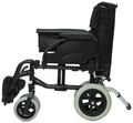 Forza Freedom 2 NG Action Transit Backrest Fold, Attendant-Driven, European Standard, Aerospace-Grade Aluminium, Weight Capacity 125 kg, Premium Lightweight Foldable Wheelchair for Old People thumbnail