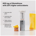 HK Vitals Glutathione Effervescent Tablet (15 Each) Orange with 300ml Bottle thumbnail