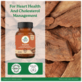 Organic India Arjuna Cardiac Wellbeing Veg Capsule | For Healthy Heart & Cholesterol Levels thumbnail