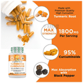 Organic Veda Turmeric Curcumin Veggie Capsule thumbnail