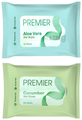 Premier Wipes (25 Each) Cucumber and Aloe Vera thumbnail