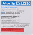 Atorlip-ASP 10 Capsule thumbnail