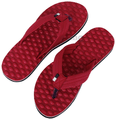 Doctor Extra Soft D 20 Orthopaedic Diabetic Pregnancy Comfort Slippers for Women Red 4 thumbnail