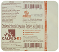 Calfed-D3 Chewable Tablet Orange thumbnail
