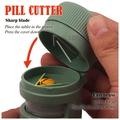Healthcave Tablet Cutter 9 in 1 (7 Tablet Storage) For Carrying Cutting and Organising Medicines thumbnail