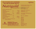 Nutrigold Tablet (15 Each) thumbnail