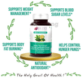 Bliss Welness Weight Management Green Tea + Garcinia Cambogia + Green Coffee Bean Extract Veg Tablet thumbnail