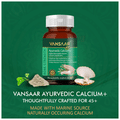 Vansaar Ayurvedic Calcium + Tablet | For Complete Bone Health & Joint Support thumbnail