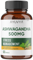 Ayuvya Ashwagandha Capsules Stress Relief, Energy Booster, Immunity Support & Muscle Strength Capsule thumbnail