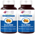 Bliss Welness Weight Management CLA 2000 80% Conjugated Linoleic Acid Softgel Capsule thumbnail