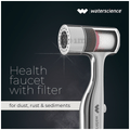 WaterScience PURO HFF 623 D Health Faucet with Filter |Jet Spray for Toilet with Dust & Sediment Filter | Hard Water Filter thumbnail