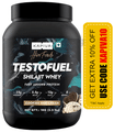 Kapiva TestoFuel Shilajit Whey Protein Powder| Digezyme | Faster Absorption | Boosts Stamina |25gm Protein| Cookies and Cream thumbnail