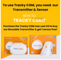 Tracky CGM Sensor For 14-Day Glucose monitoring No Fingersticks | App-Integrated System thumbnail