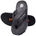 Ortho + Rest M10013 Men slippers with Cushioned Footbed | Soft Comfortable Stylish and Anti Skid Men's Flip-Flops & Slippers Daily Use Grey Size 6 thumbnail