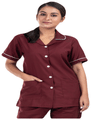 Agarwals Nurse Uniform Softn Comfy Pure Viscose Cotton Large thumbnail
