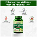 Vlado's Himalayan Organics Plant Based Calcium + Magnesium + Zinc with D3, K2, B12 Vegetarian Tablet thumbnail