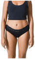 Nushu Lace Hipster Panty Medium Black thumbnail