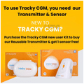 Tracky CGM Sensor For 14-Day Glucose monitoring No Fingerpricks | App-Integrated System thumbnail