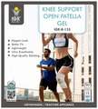 IGR Knee Support Open Patella Gel Grey Small thumbnail