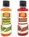 Khadi Pure Combo Pack of Herbal Heena & Tulsi Extra Conditioning Cleanser & Herbal Reetha Shampoo (210ml Each) thumbnail