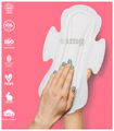 Sparkle Combo Pack of Bamboo Sanitary Pads Made with Natural Biodegradable Ingredients 2 Regular & 2 Overnight (7 Each) thumbnail