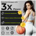 Health Veda Organics Omega 3 6 9 Capsule thumbnail