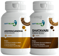Happy Millions Combo Pack of Ashwagandha Tables (30) & Shatavari Tablets (30) thumbnail