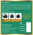 Sunby Darjelling Tulsi Green Leaf (2gm Each) Tea Bag thumbnail