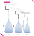 Mowell Reusable Menstrual Cup for Women Medium thumbnail
