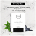 Fab O Naturals Neem Charcoal Anti-Acne Handmade Soap thumbnail