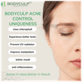 Bodyculp Combo Pack of Combo Pack of Plant Based Acne Control Powder Green Apple Flavour (150gm) & Anti-Ageing Capsules (60 Each) thumbnail