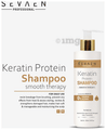 Sevaen Professional Combo Pack of Keratin Protein Shampoo for Daily Use 250ml and hair Serum 50ml thumbnail