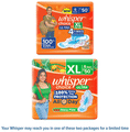 Whisper Choice Ultra Sanitary Pads XL thumbnail