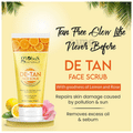 Globus Naturals De Tan Face Scrub (100gm Each) thumbnail