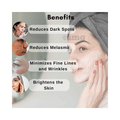 Dermisrty Combo Pack of No Pigmentation Dark Spots Removal Kojic Acid Face Cream (50ml) and Face Wash (100ml) thumbnail