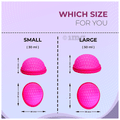 Vaquita Reusable Menstrual Cup Disc with Case Small Pink thumbnail