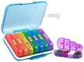 Frizty Weekly Pill Organizer Four Times a Day Multicolor thumbnail