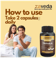 Zaveda Triphala 500mg Veg Capsules Vegicap thumbnail