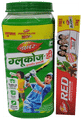 Dabur Glucose-D with Calcium for Immunity & Bone Health | Jar 1kg + Red Tooth Paste 200gm Free thumbnail