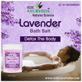 Vedic Ayurveda Natures Science Bath Salt for All Type of Skin (200gm Each) Lavender thumbnail